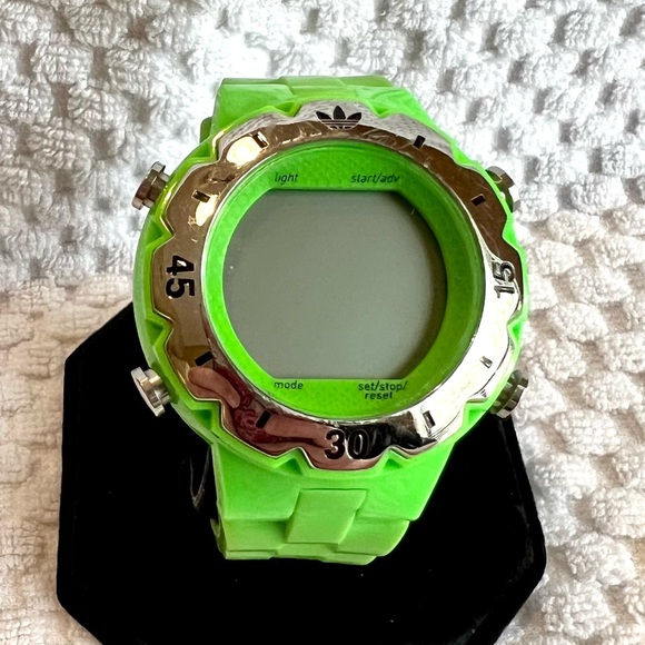 Adidas Neon Green Digital Watch - Picture 3 of 4